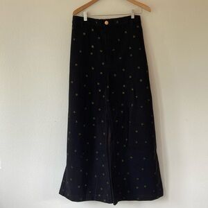 BIG BUD PRESS Bell bottoms Black with Stars⭐️!! Size XL NWOT